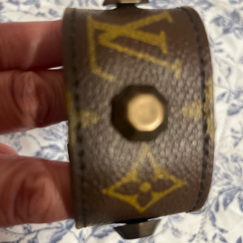 Louis Vuitton Brown and Yellow Monogram Bracelet